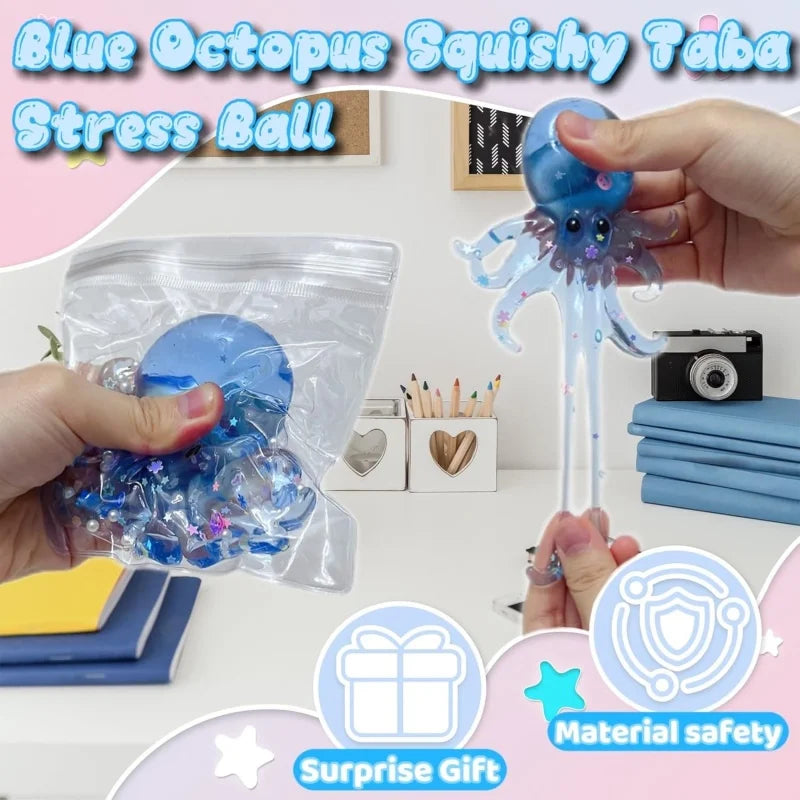 Glitter Octopus Squishy
