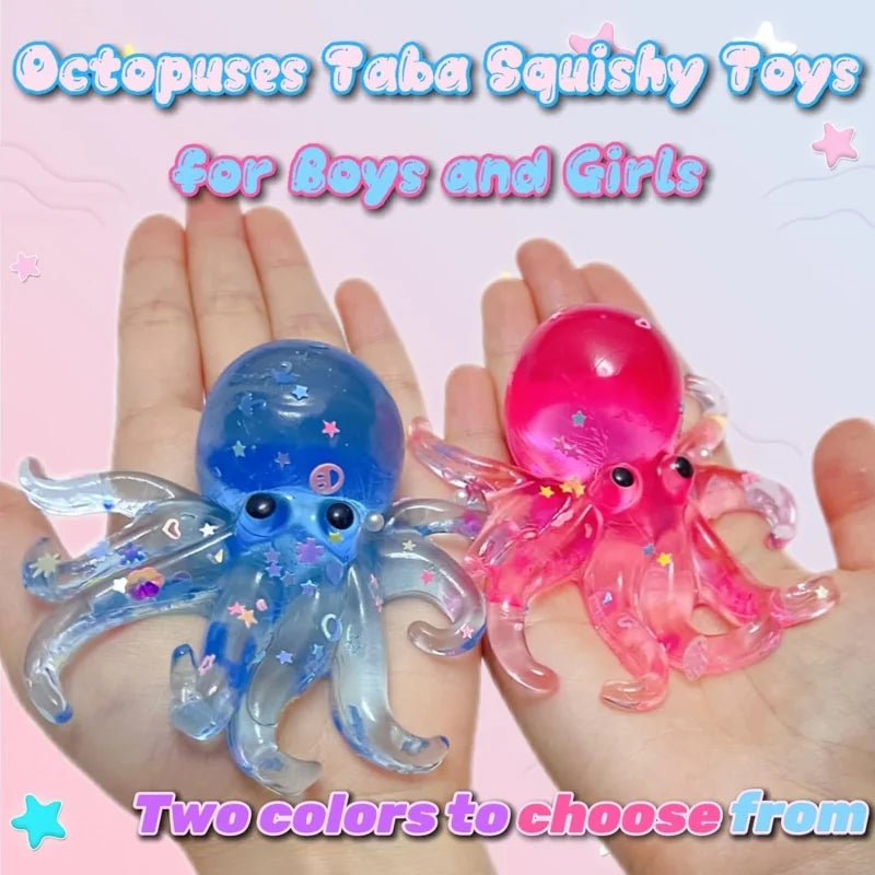 Glitter Octopus Squishy