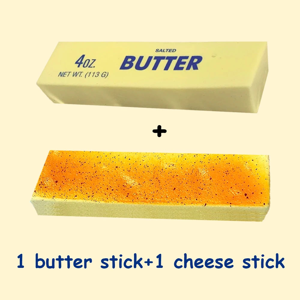 Butter & Cheese Stick Squishy
