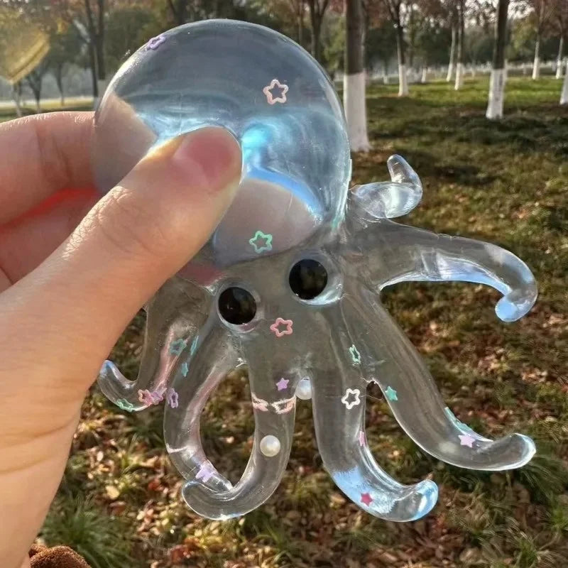 Glitter Octopus Squishy