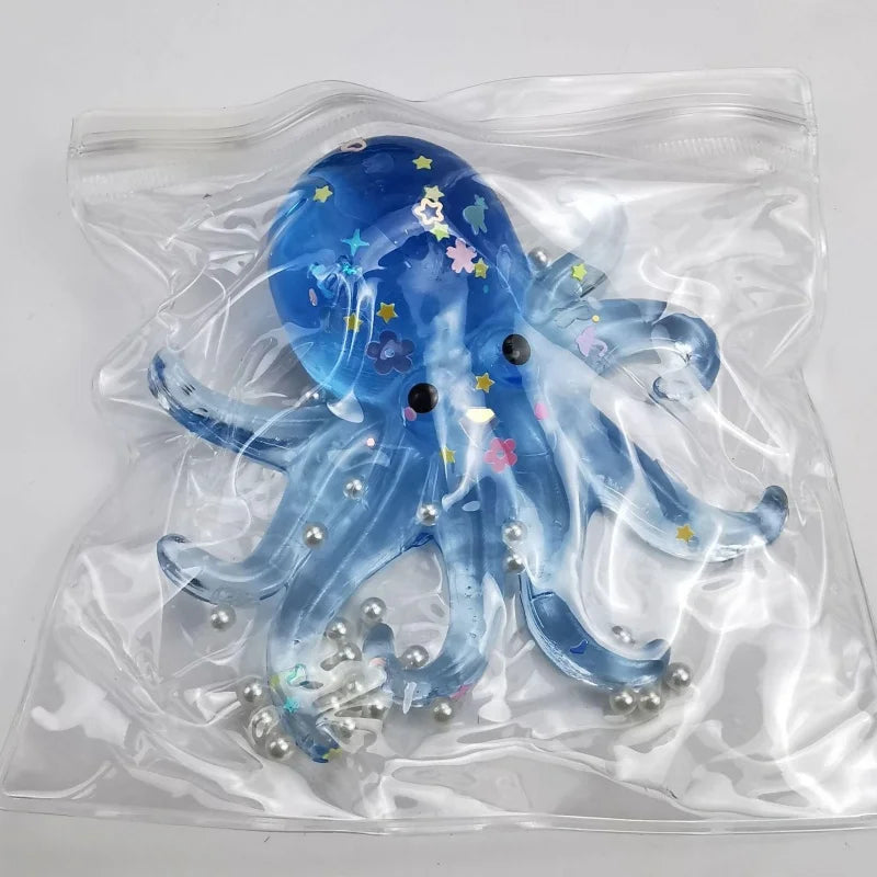 Glitter Octopus Squishy