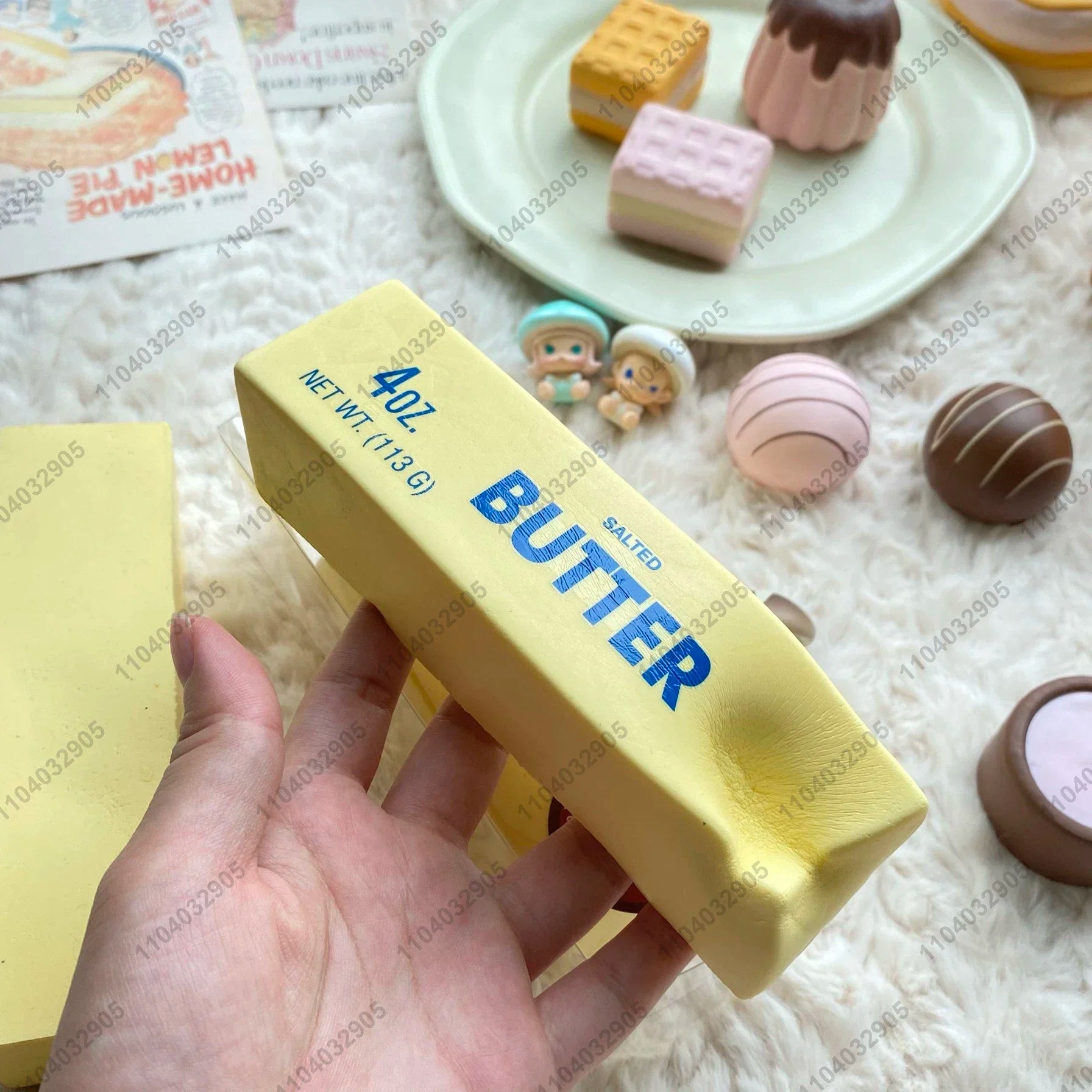 Butter & Cheese Stick Squishy